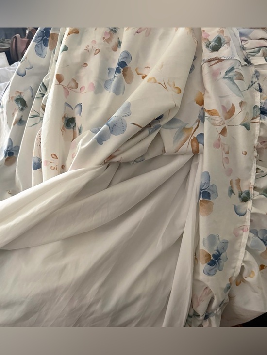 Baltic Born White Floral Smocked Square-Neck Maxi Dress - Picture 10 of 12